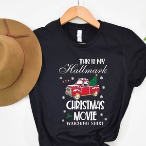 This Is My Movie Watching Tshirts, Hallmark Christmas Movies Sweatshirt, Holiday Spirit Shirts, Cute Christmas Shirt, Matching Gift for her