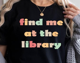 Library Shirt, Funny Librarian Shirt, Book Lover Librarian Gift, Librarian Shirt, School Librarian Gift, Book Nerd, Christmas Gift