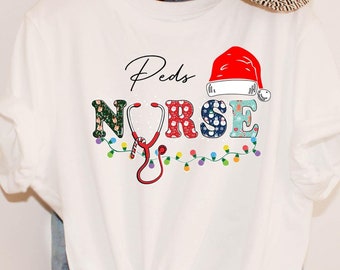 Pediatric Nurse Toy Story Shirt,Pediatric Nurse Gift, Peds Nurse T-shirt, Cute Christmas Nurse Tee, PICU Pediatric Nurse, Holiday Nurse Tee
