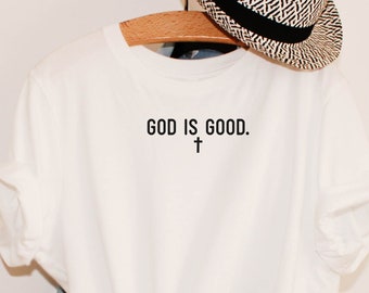 God Is Good T-Shirt | Christian T-Shirt | Trendy Shirt | Positive Shirt | Oversized Shirt | Oversized Tee