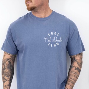 Comfort Colors® Cool Cat Dads Club Shirt, Cat Dads Shirt, Cat Lover Shirt, Cool Dads Club Shirt, Animal Lover Gift, Cat Dad Gift