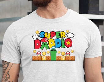 Super Daddio Shirt - Funny Dad T-shirt, Father's Day Shirt, Super Dad Shirt, New Dad Shirt, Father Gift,Fathers Day Gift Funny Shirt for Dad