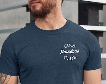 Cool Grandpas Club Shirt, Father's Day Shirt, Best Grandpa Shirt, Cool Grandpa Shirt, Gramps Shirt, Gift from Grandkids, Grandfather Shirt