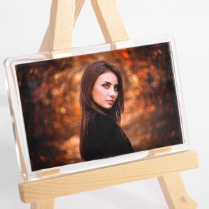 Photo fridge magnet with your photo 5.2x7.7 cm Acrylic - small