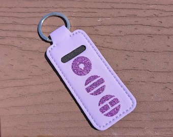 BTS-themed Lip Balm Holder Keychain