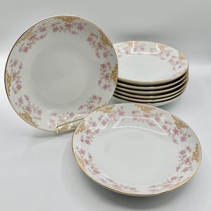 Enchantment By Harmony House Large Bowls Fine China Made In Japan. 7.5&quot;Set Of 8