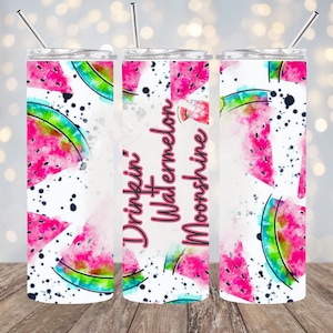 Watermelon Moonshine Tumbler Wrap png.