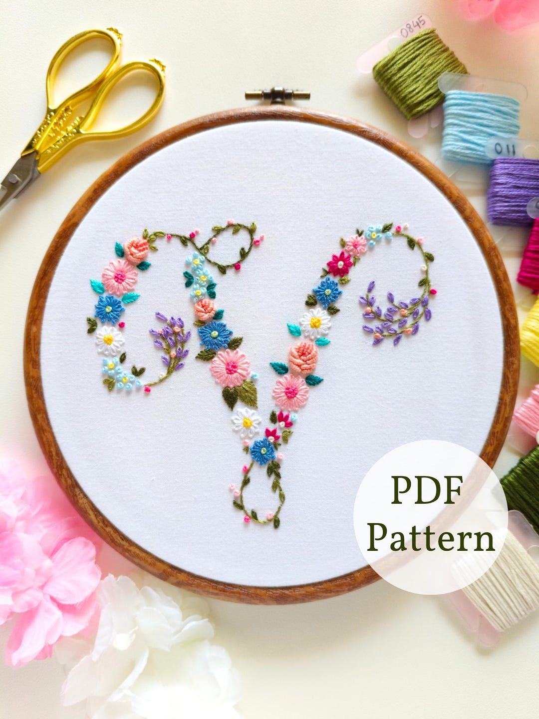 Floral Letter 