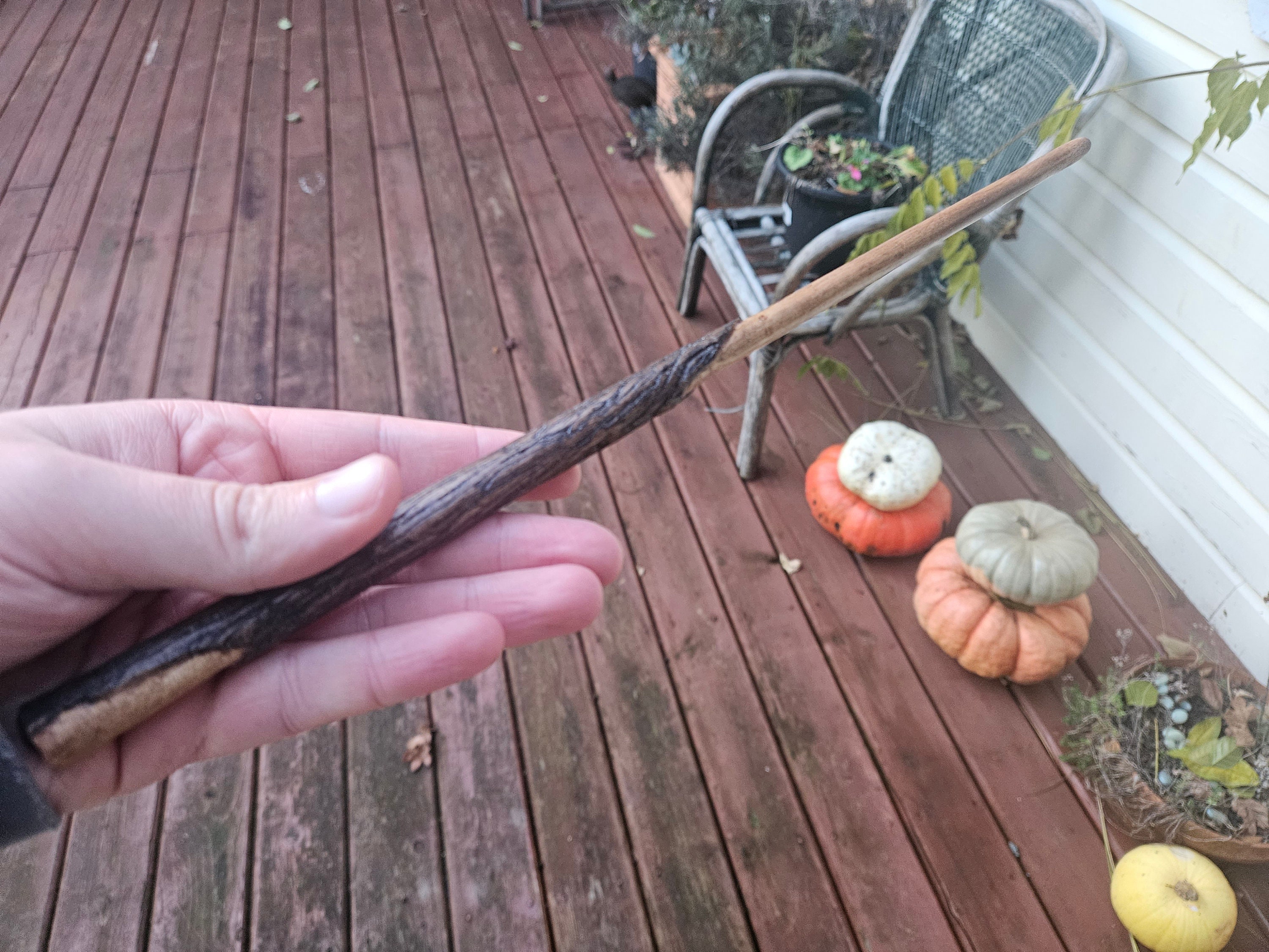 Bark Wand, Birch Wood Wand, Custom Wand, Handmade Wand, Magic Wand