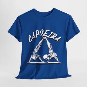 Unisex Capoeira T-Shirt: Colorful Cotton Tee