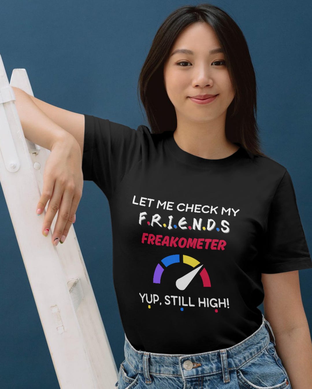Friends Freakometer Shirt, Funny TV Show Unisex Tee - Etsy