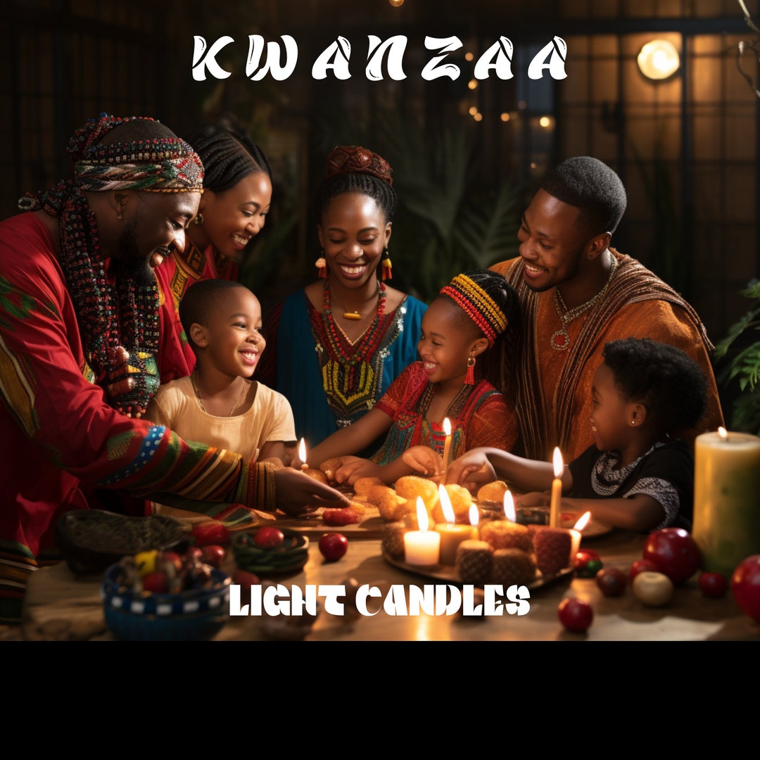 Kwanzaa Light Candles Etsy