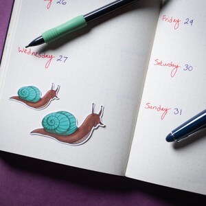 Snail stickers