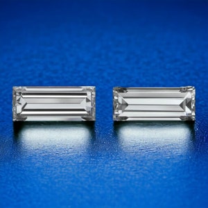 2 mm 3 mm 4 mm 5 mm 6 mm 7 mm Baguette Cut Lab Grown Diamonds 2.5 mm to 12 mm EF-VS Lab grown Diamonds Loose Diamonds  Baguettes