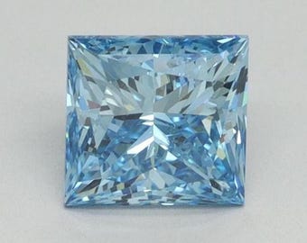 IGI Certified Blue Princess Lab Grown Diamond (0.50-5.00 ct)