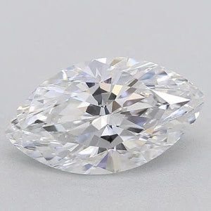 IGI Certified 0.2 CT to 3.0 CT Loose Marquise Cut Lab Grown Diamond For Rings, Marquise Fancy Shape Diamond for Studs, Marquise Cvd Diamond