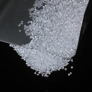 EF-VS Round Cut Lab Grown Loose Diamond, Jewelry Making (0.80-5.00 mm) image 8