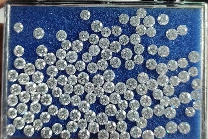 EF-VS Round Cut Lab Grown Loose Diamond, Jewelry Making (0.80-5.00 mm) image 9