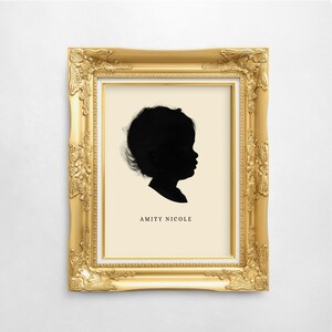 Custom Silhouette Portrait