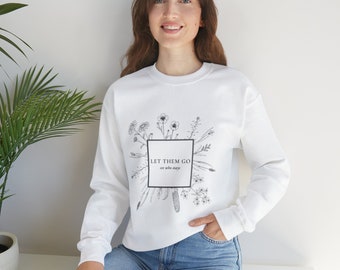 Flower Logo-Unisex Heavy Blend™ Crewneck Sweatshirt