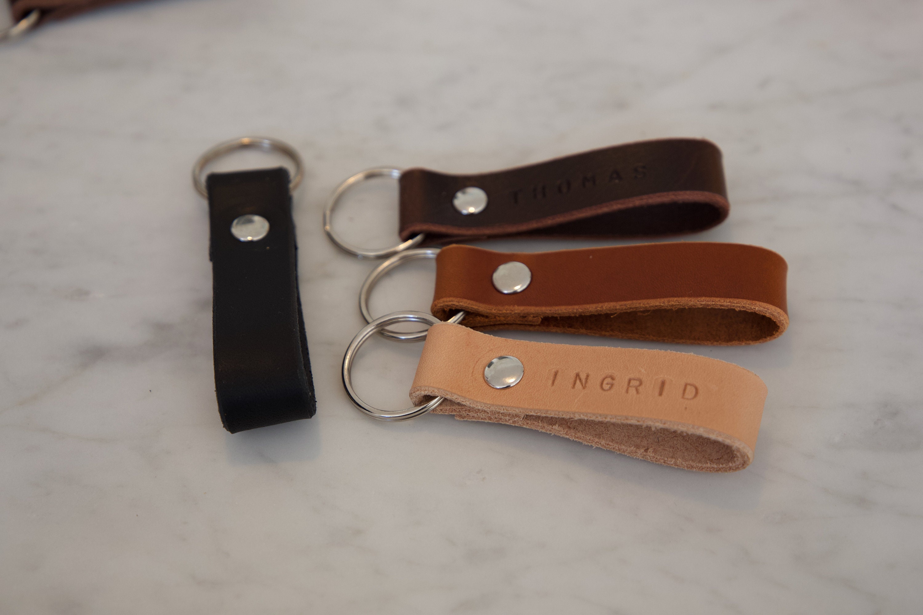 Luxury Chain Key Fob Tether Handbag Accessory Choose Length & Clip Style 
