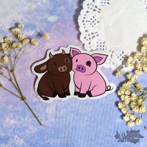 Hazelnut & Vanilla Sticker