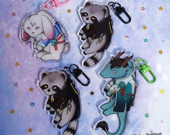 RETIRING - Astral Express Crew Animal Charms - Honkai Star Rail