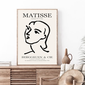 Matisse Art Print | Henri Matisse Poster | Matisse Print | Wall Art | Matisse Print Download | Digital Printable Art Poster