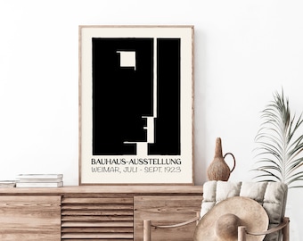 Bauhaus Exhibition Poster: Vintage Wall Art (Digital Download)