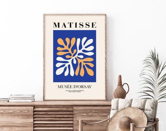 Henri Matisse Art Print: Museum Exhibition Poster (Digital Download)