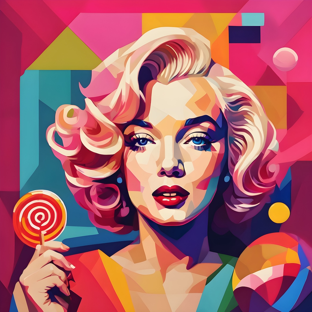 marilyn-monroe-abstract-wall-art-printable-abstract-painting-etsy