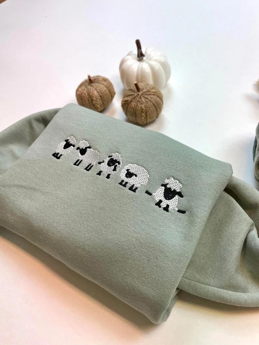 Sheep Embroidered Onesie main image 1