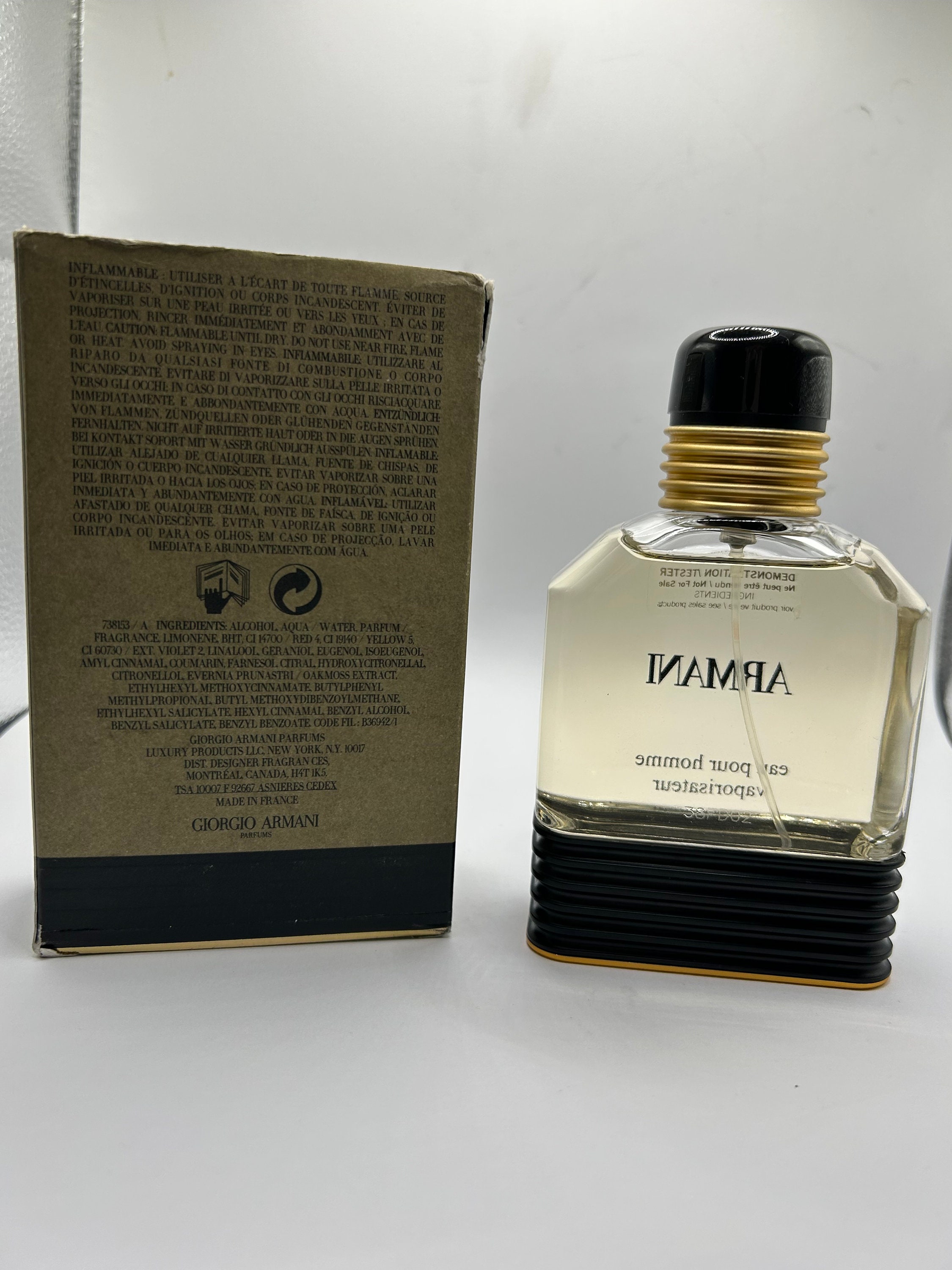 Amazon.com : Giorgio Armani Eau Pour Homme Eau De Toilette