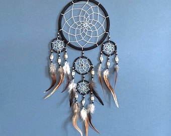 Black Dreamcatcher Traditional Dream Catcher Boys Girls Adults