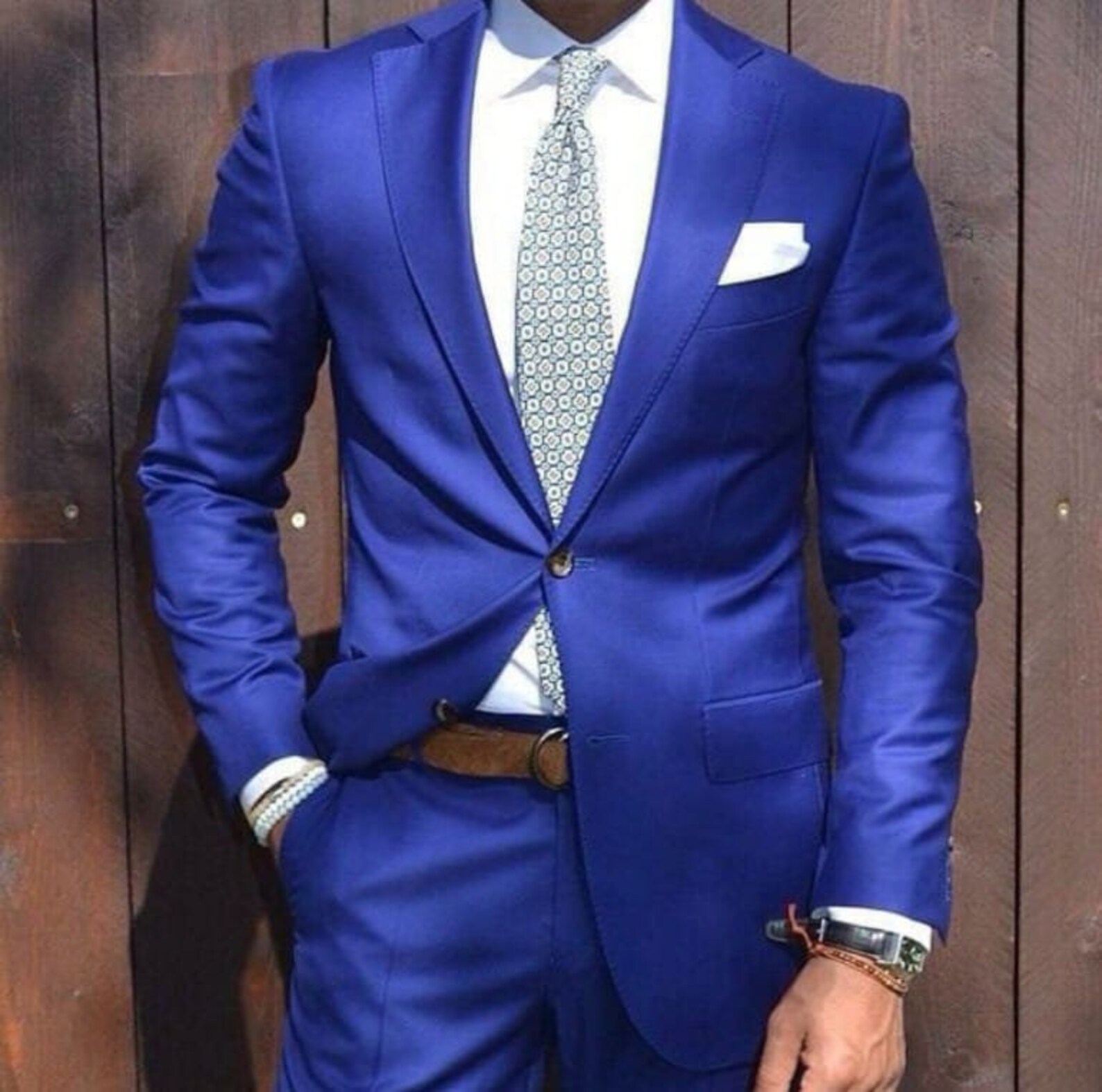 Men Royal Blue Suits Men Wedding Suit Men Royal Blue 2 Piece Suits