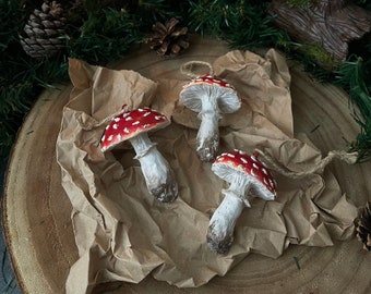 Décoration Noël Champignon