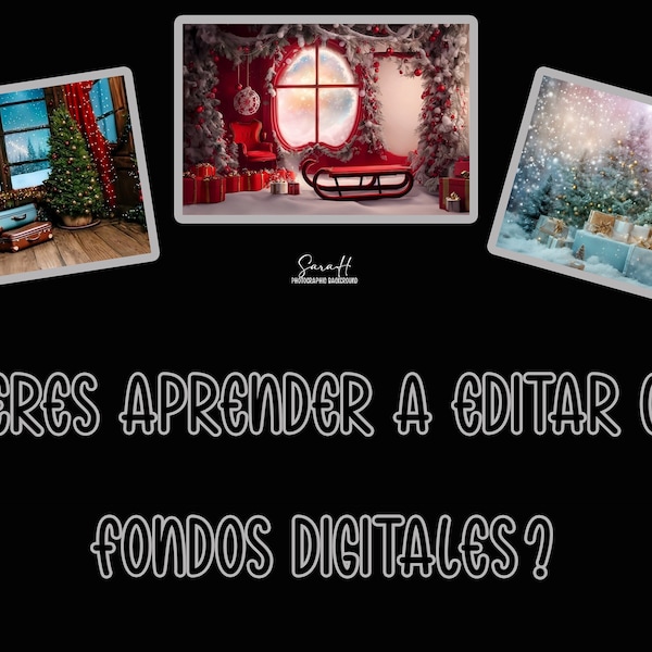 Tutorial para editar fotos en Photoshop con fondos digitales