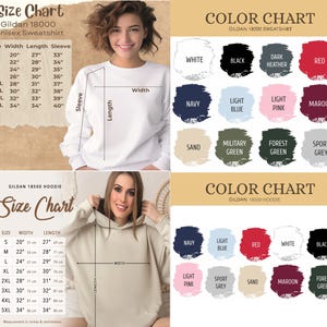 Custom Text Sweatshirt: Personalized School Sweatshirt, Family Matching Sweat image 8