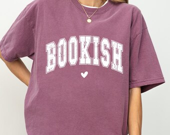 Bookish Shirt, Comfort Colors Book Lover Tee, Reading Teacher Tshirt, Librarian Shirt
