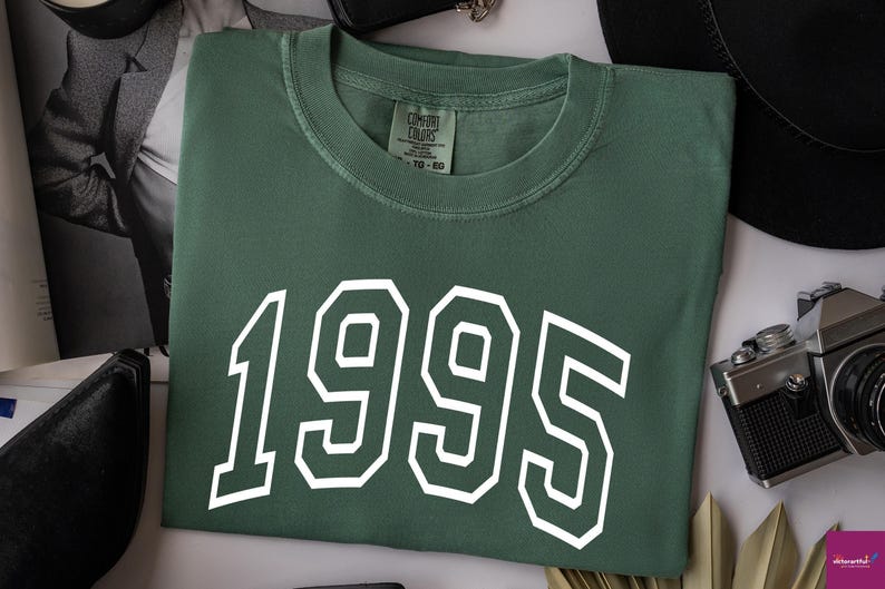 Comfort Colors Custom Birth Year Shirt, Birthday Tshirts, 1995 Shirt, 30th Birthday, 1995 Birth Year Hello 30 Shirt Gift, Personalized Gift