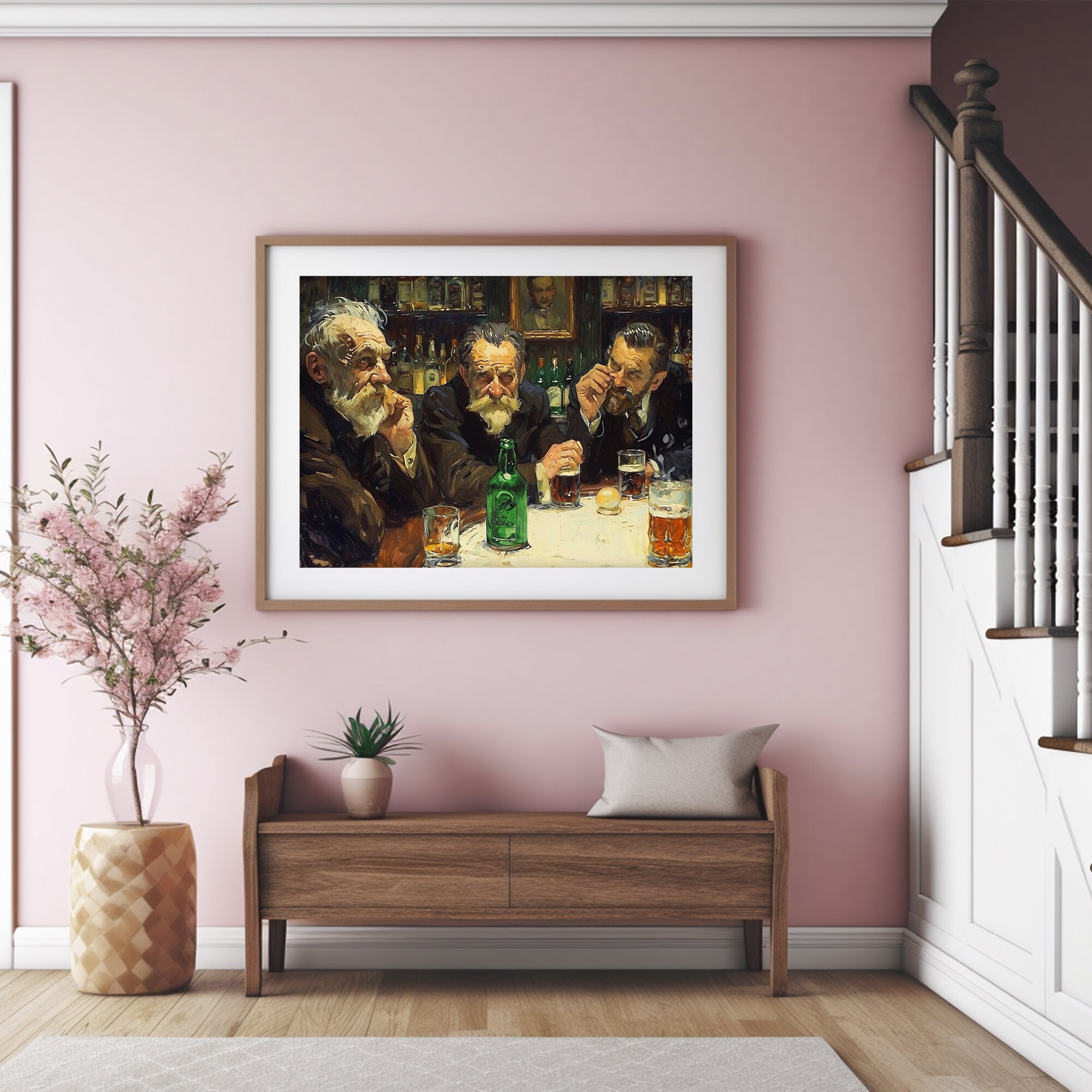 Irish Pub Wall Art Print, Vintage St Patrick’s Day Beer Tavern Decor ...