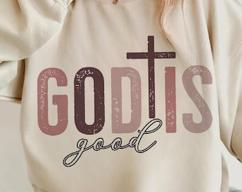 God is Good Christian Png, Boho Christian Shirt Png, Jesus Png, Faith Png, Bible Verse Png, Christian Png, Christian Quote Png, Png Designs