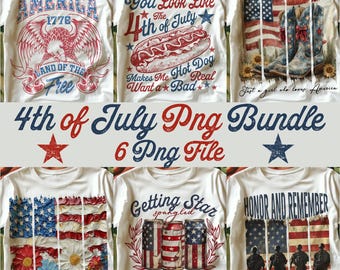 4th of July Bundle Png, Retro America Png, Fourth Of July Png, Independence Day, Retro USA Png, Patriotic Png, Memorial Day Png, Png Bundle