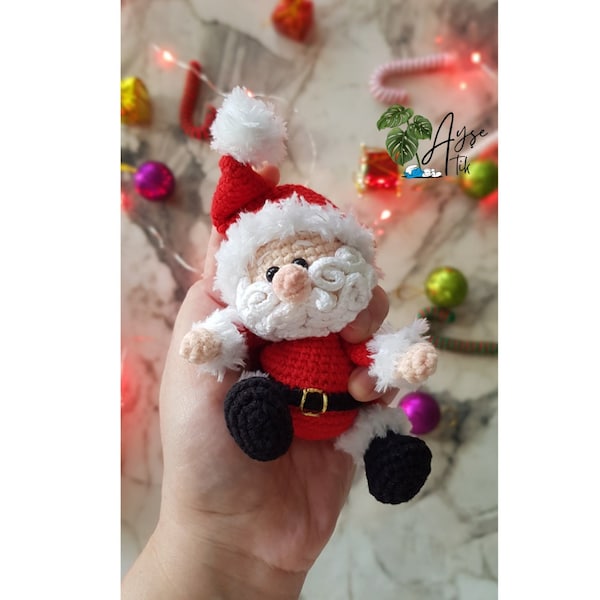 Christmas Tiny Santa Claus english pdf.