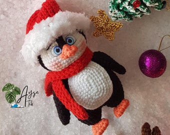 Christmas Penguin penyy english pattern pdf.There is a safe eye option in the recipe.