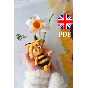 Cute honey bee