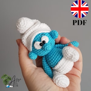 Blue Gnome Toy ENGLISH PATTERN PDF
