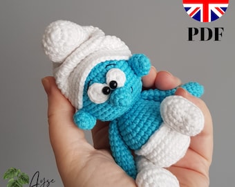 Blue Gnome Toy ENGLISH PATTERN PDF