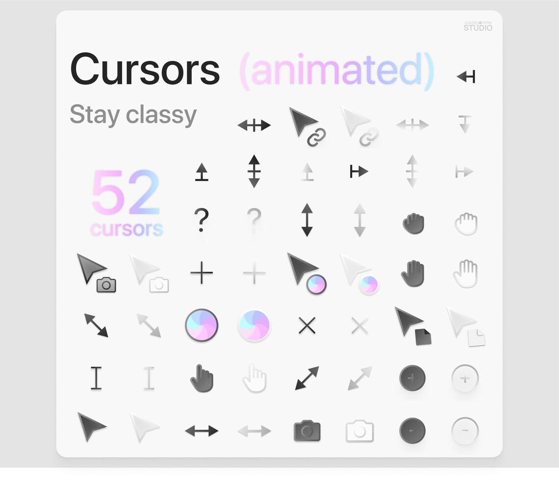 Desktop Wallpaper Aesthetic Organizer, Folder Icons, Computer Cursor ...