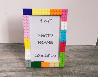 Photo Frame made by genuine Lego bricks